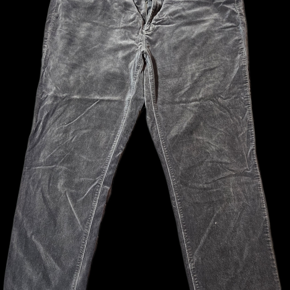 J Jill Gray Velvet Pants Size 22